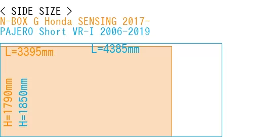 #N-BOX G Honda SENSING 2017- + PAJERO Short VR-I 2006-2019